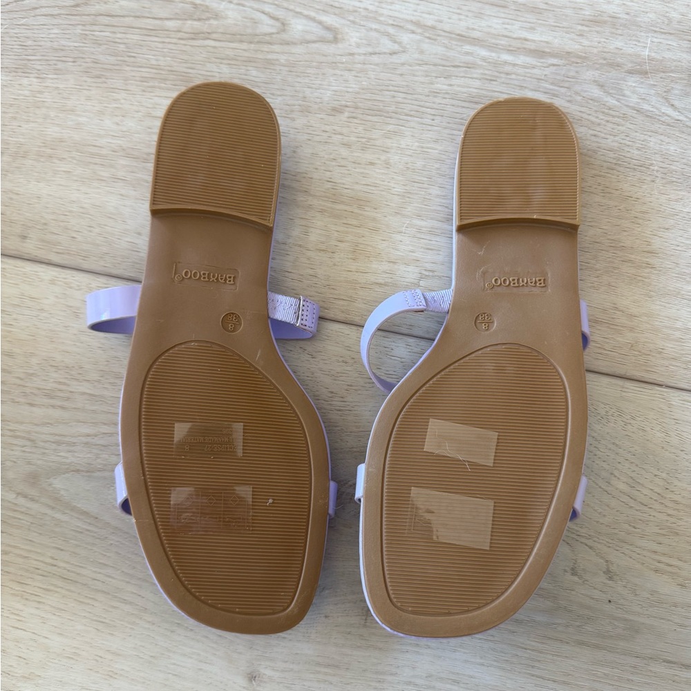Nikkie Flat Sandals (lavender) - Picture 2 of 2